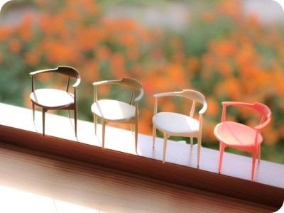 ミニチュア コーナーチェア家具