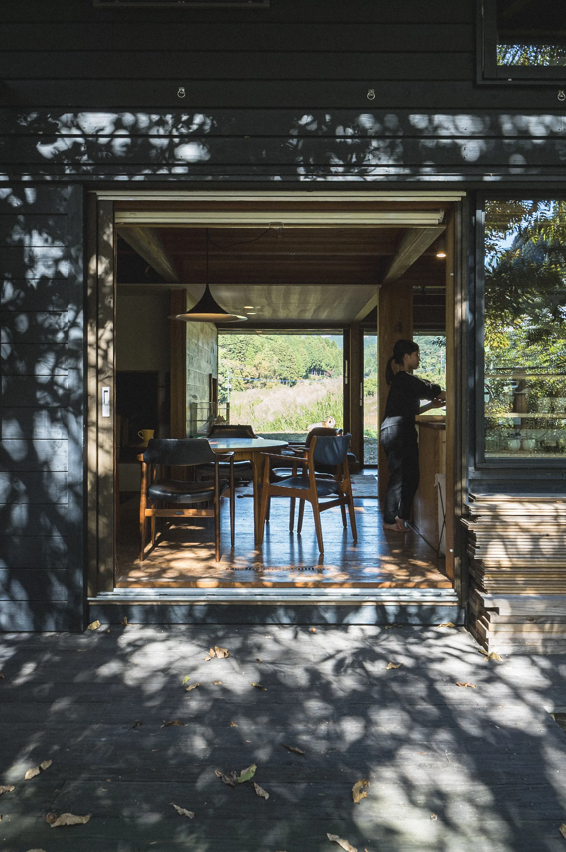 南北に風が通る