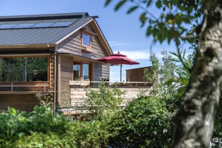 ２階リビングの家